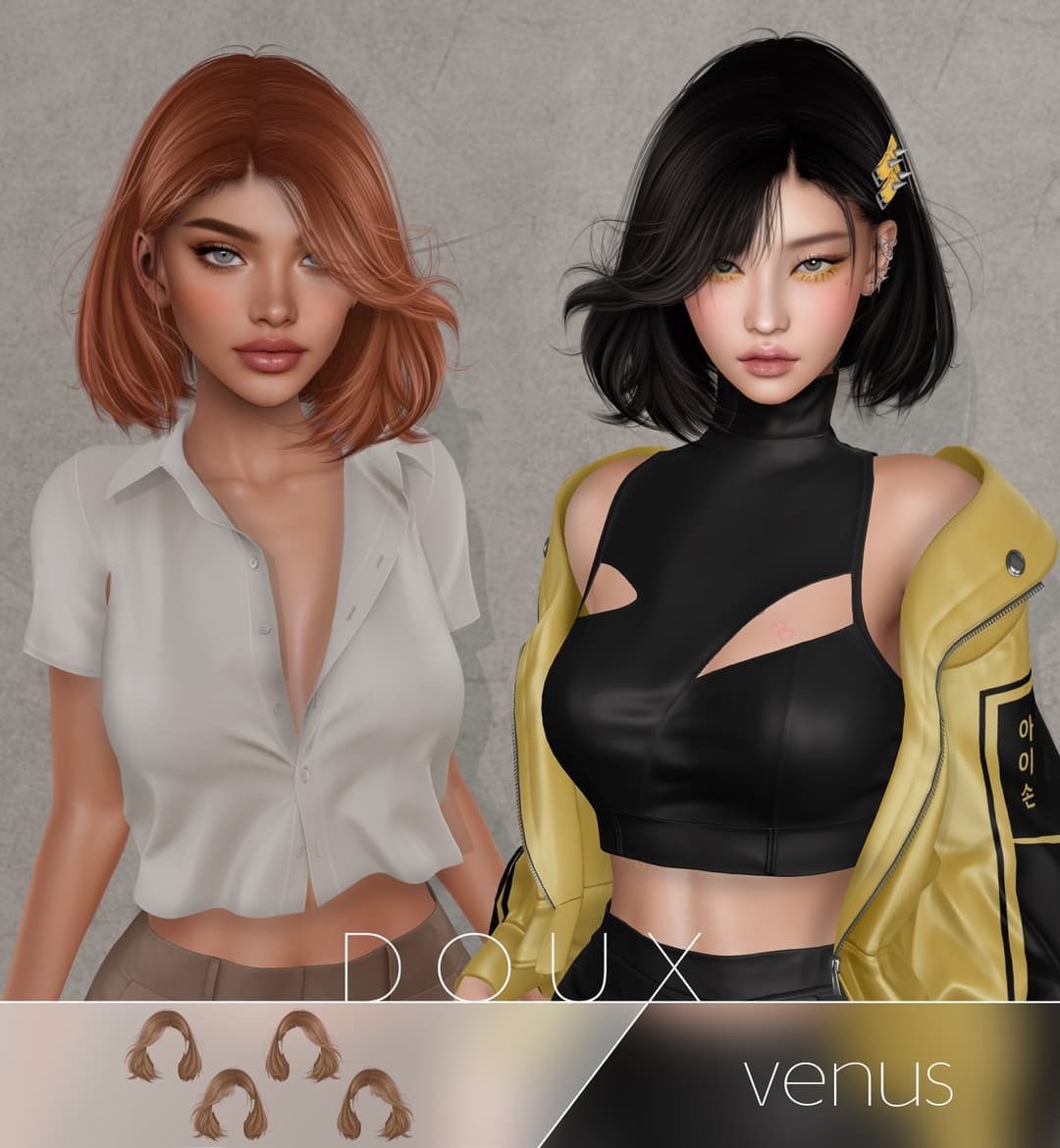 Прическа Venus Hair